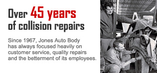 Over 45 years of collision repairs for ontario