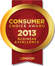 Consumer Choice Award 2013 Business Excellence London Ontario